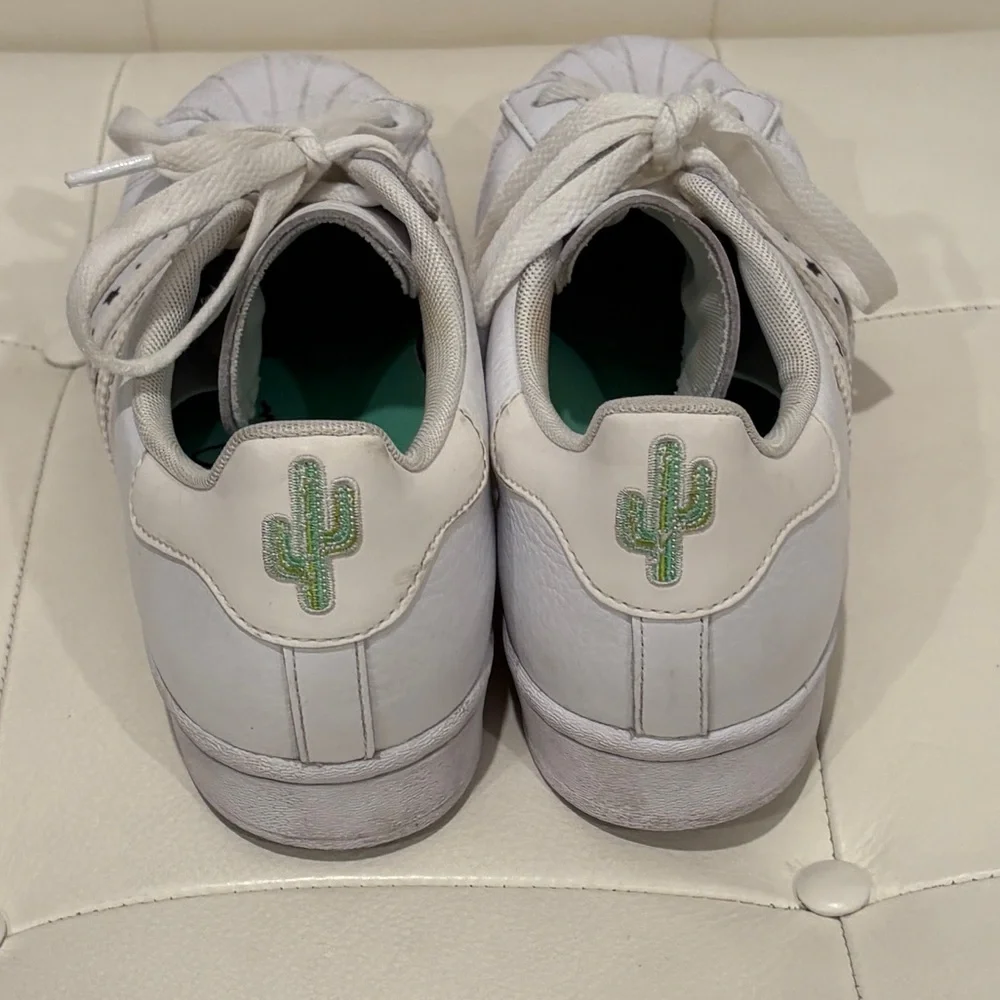 Adidas Superstar Advanced Mariah Duran White Leather Women’s Skate Shoe Size 7.5
